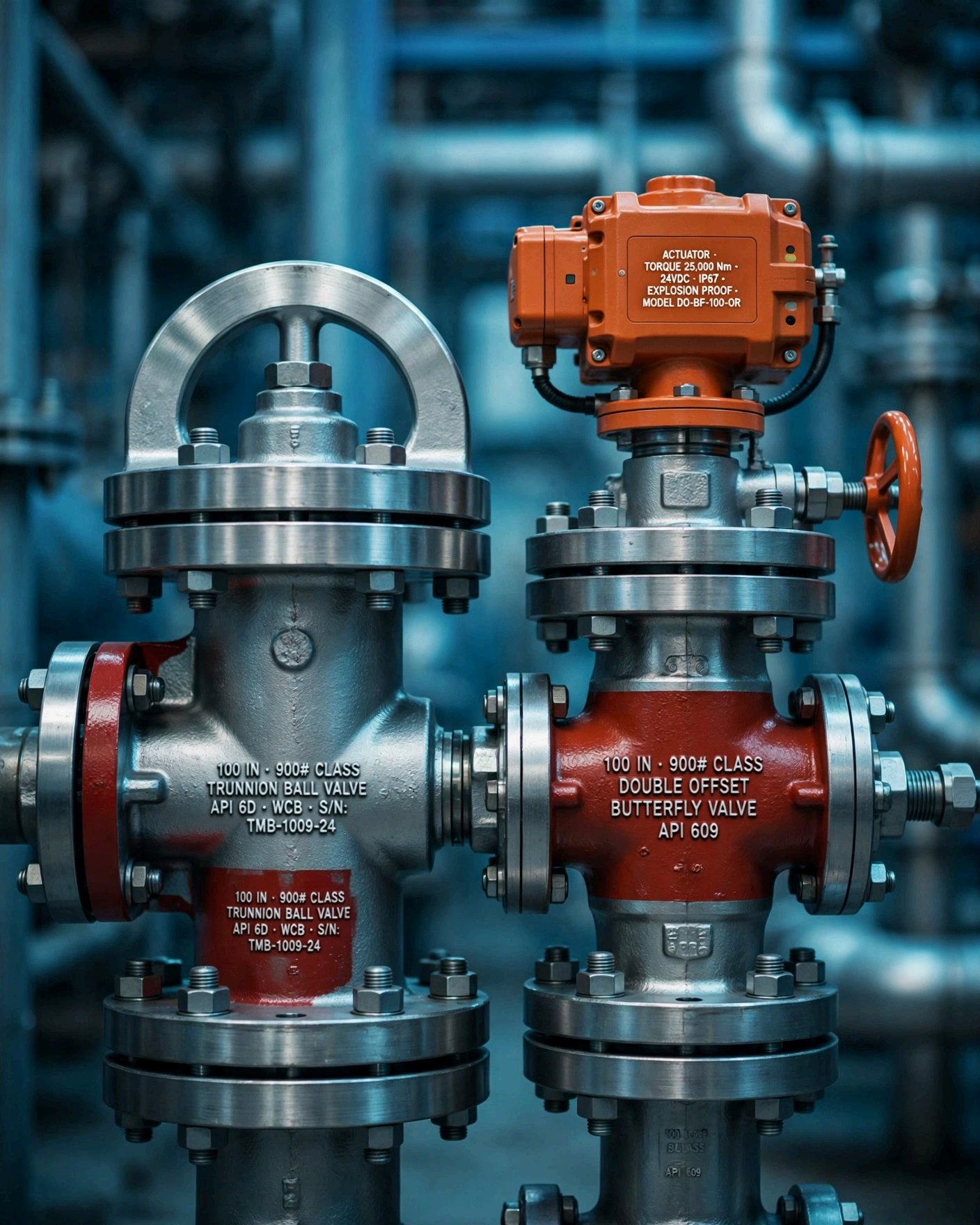 Forged steel API gate and ball valves in critical service